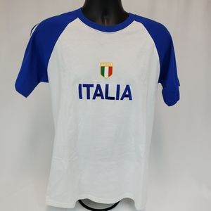 New Men's Italia short sleeve shirt